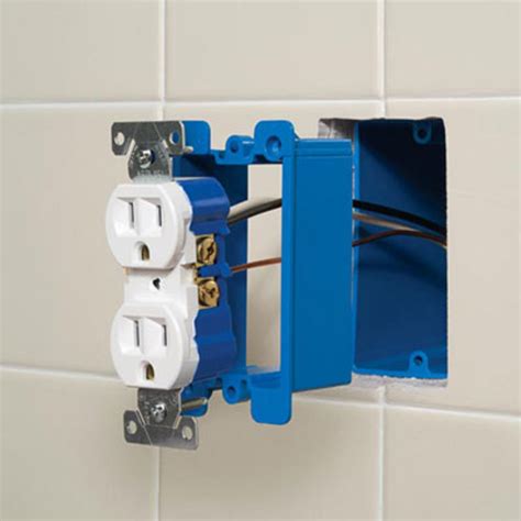 1 electrical junction box spacer|electrical box extender 1 gang.